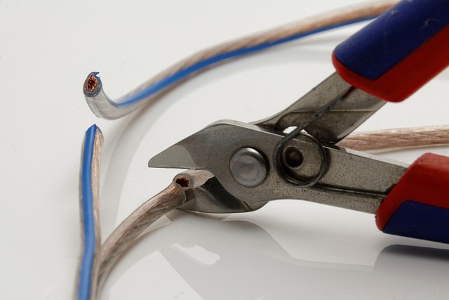 pliers cutting through wire as image for self-sabotage